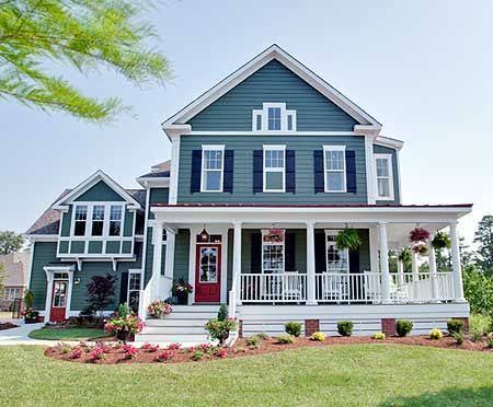 Country Farmhouse Exterior Colors