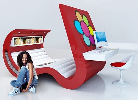 modern computer desk